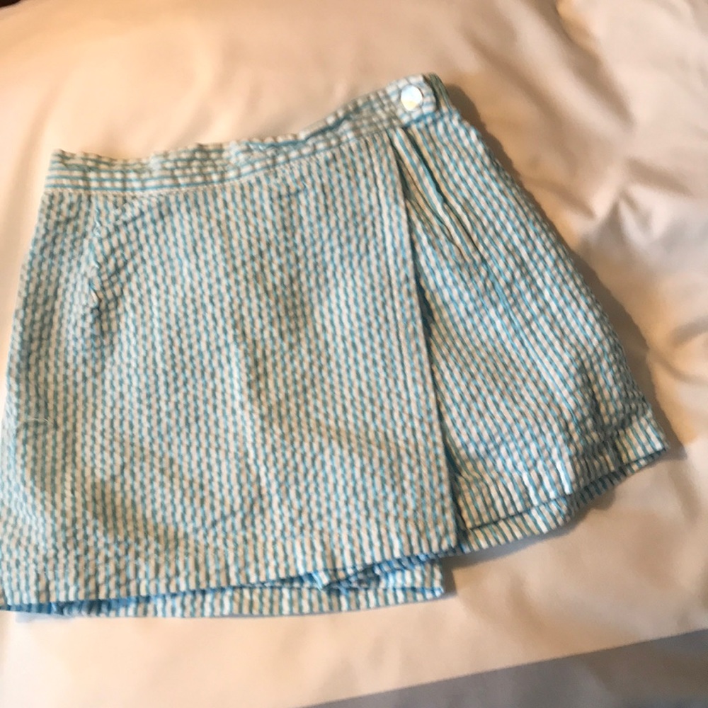 OSCAR de la RENTA girls seersucker skort